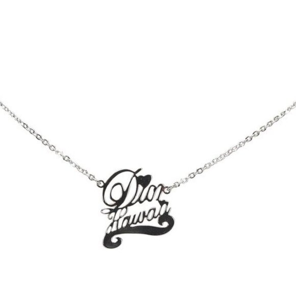 Dior Hawaii Silver Pendant Necklace - Picture 2 of 4